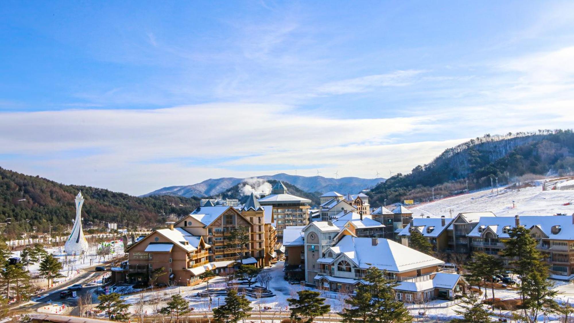 Holiday Inn & Suites Alpensia Pyeongchang Suites By Ihg Exterior foto
